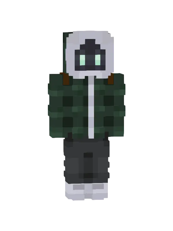 skin Zielony Potworek