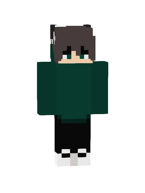 skin Zielony Kaptur