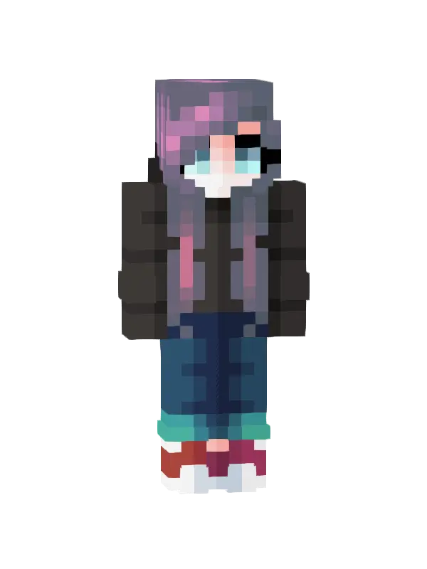 skin Punkowa Chmurka