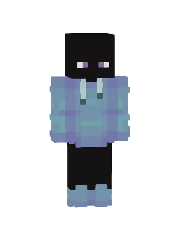 skin Mroczny Błękitny Trapera