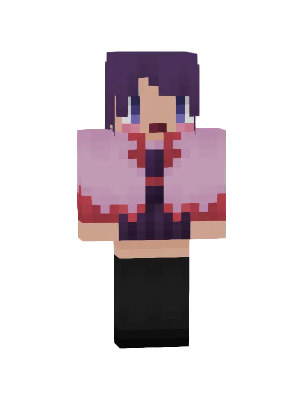 skin Fioletowy Kwiat