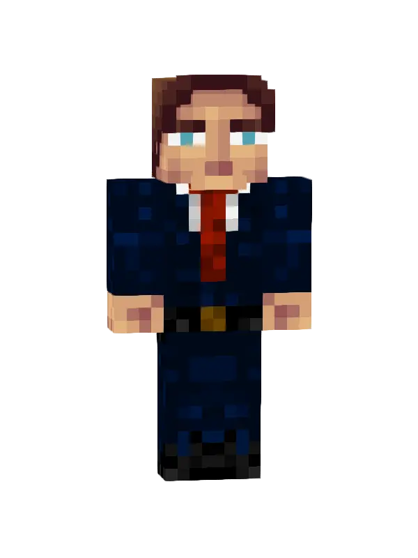 skin Elegancki Biznesmen