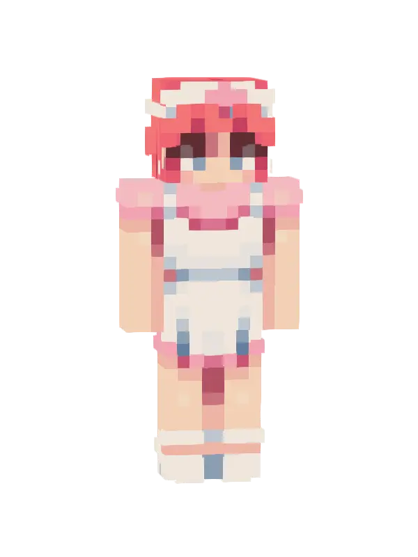 skin Różowa pielęgniarka