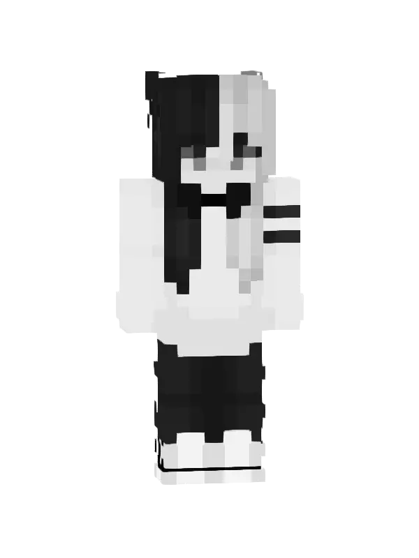 skin Dwukolorowa Stylizacja