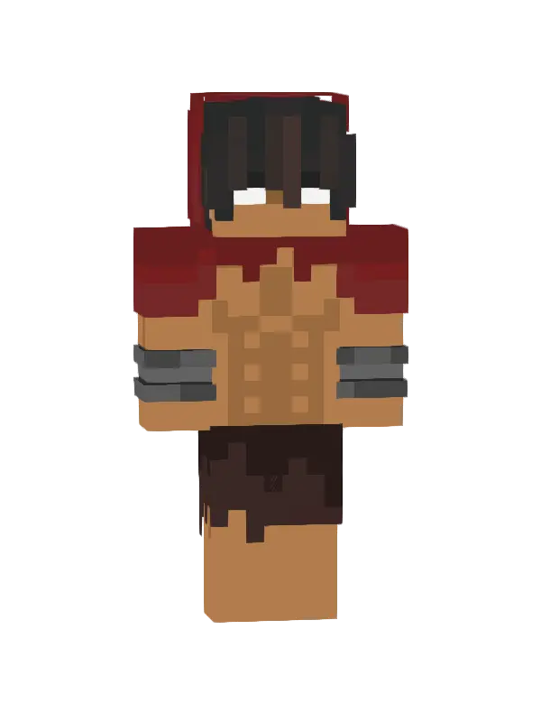 skin Czerwony wojownik