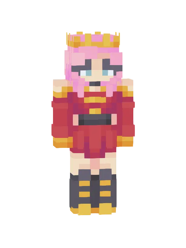 skin Królowa Różowych Włosów