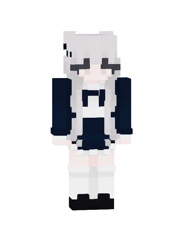 skin Kawaii Pani Służba