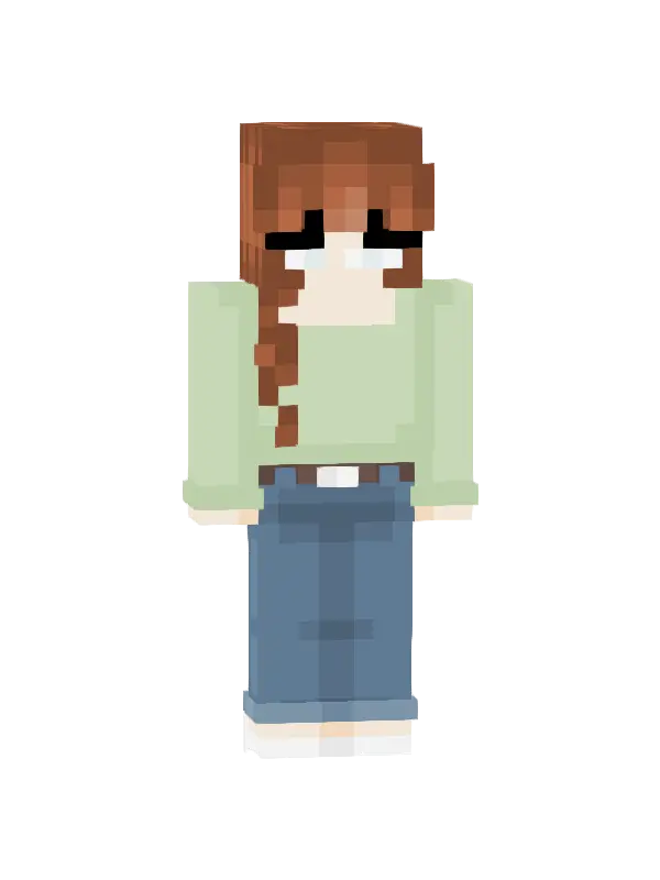 skin Zielona codzienność