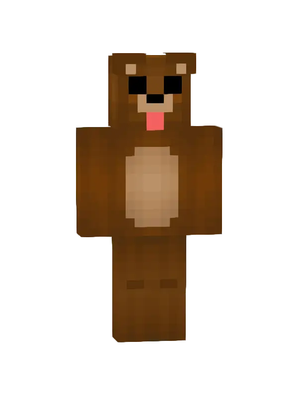 skin Brązowy Misiek