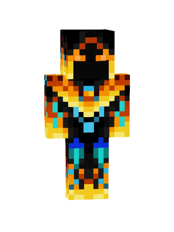 skin Płonący Wojownik