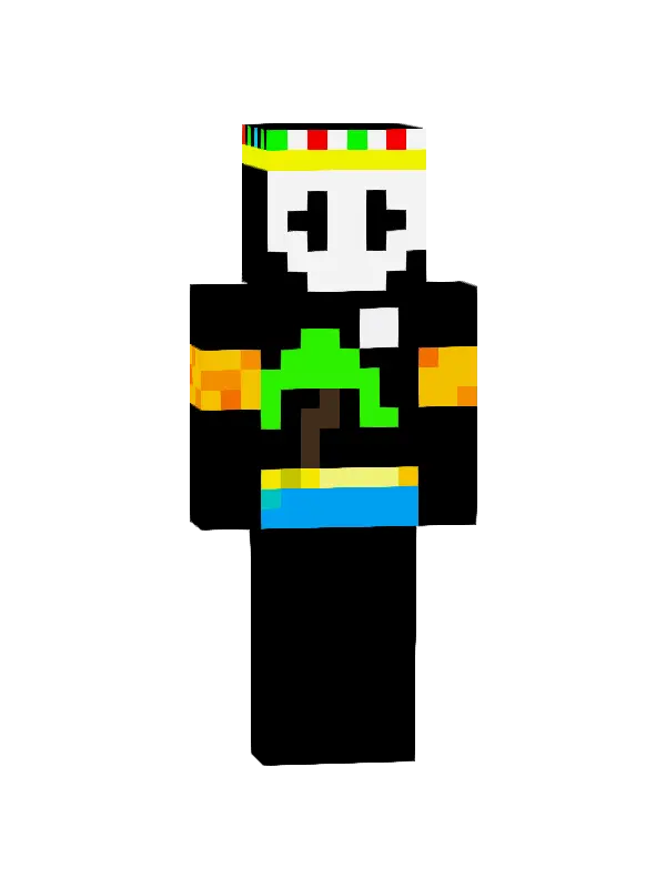 skin Rasta Skeleton