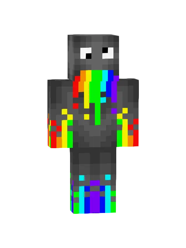 skin Tęczowy Kameleon