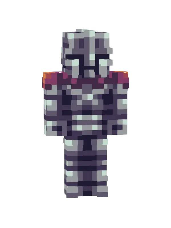 skin Metalowy Wojownik