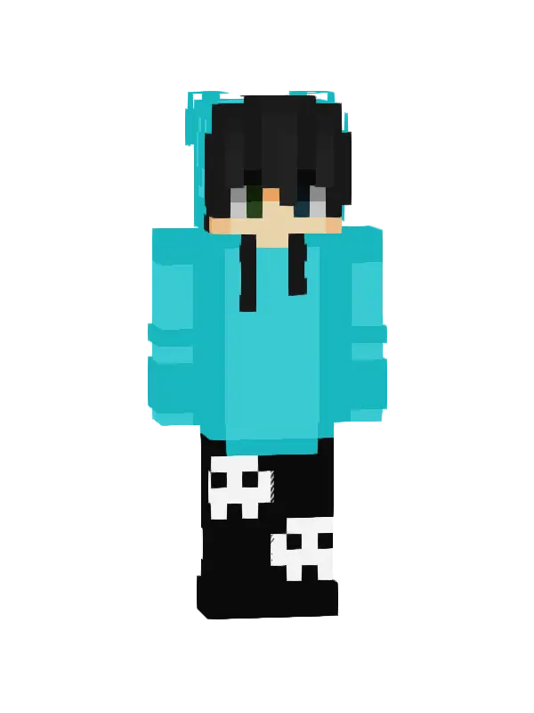 skin Skull Hoodie Kid