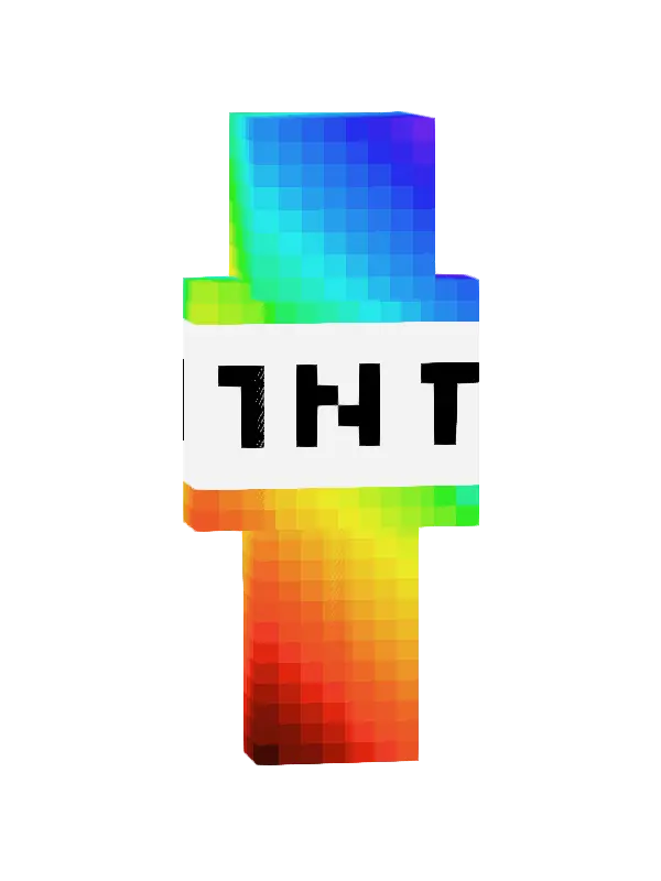 skin TNT Rainbow Burst