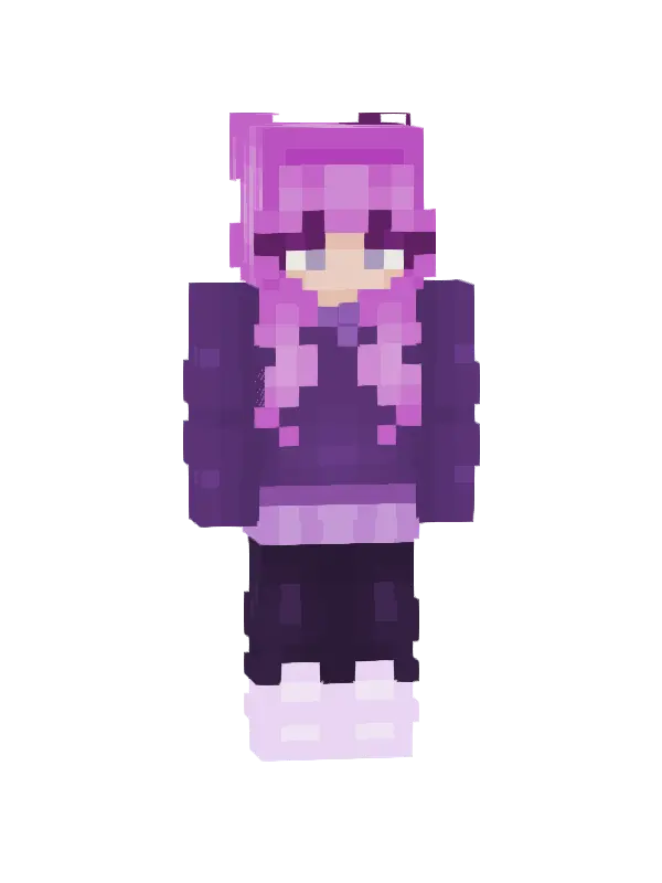 skin Mistyczna Fioletowa wojowniczka