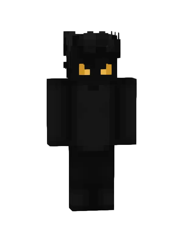 skin Czarny kotek ziemi