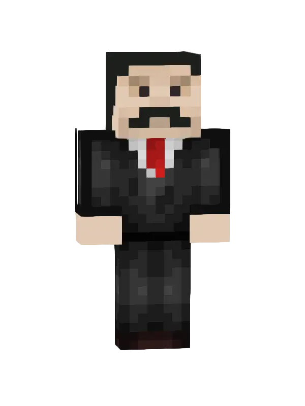 skin Elegancki Biznesmen
