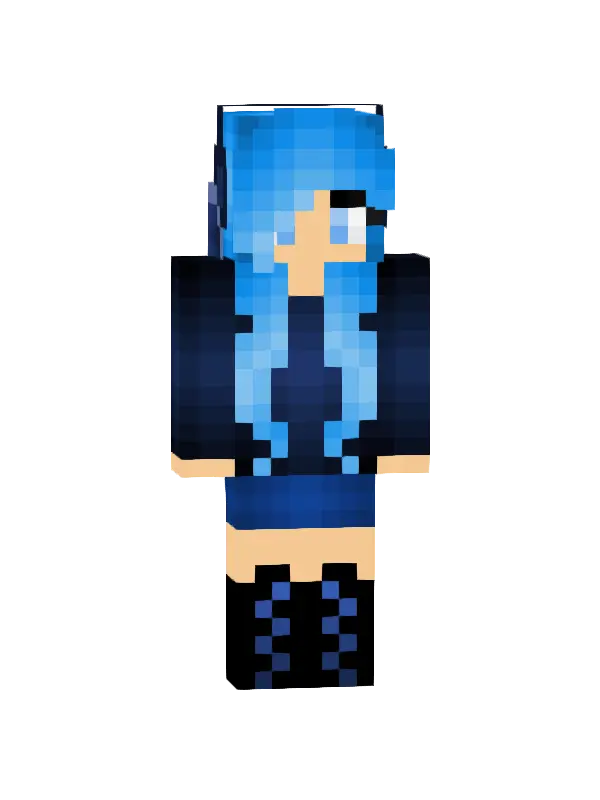 skin Niebieska Cień