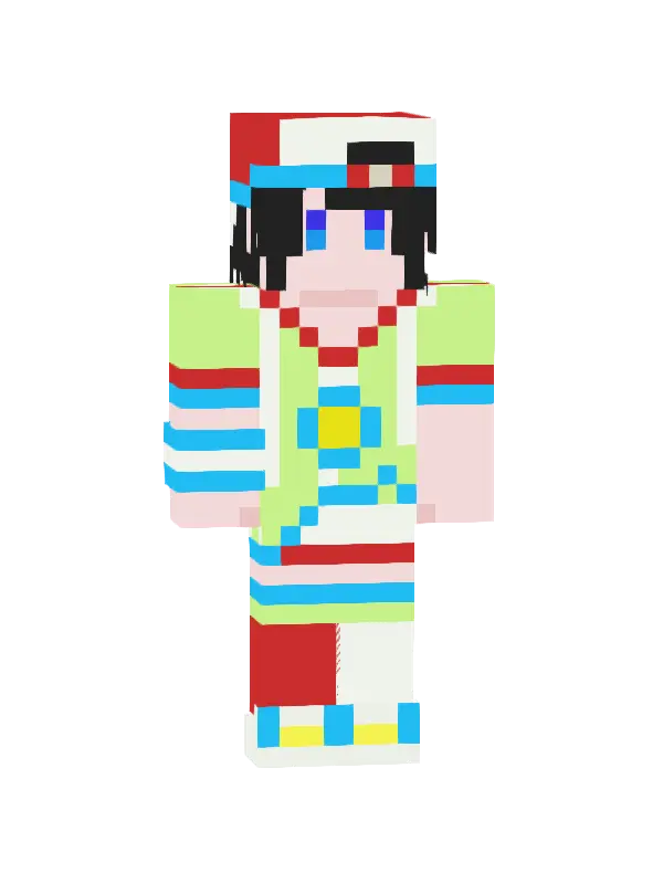 skin Tęczowy podróżnik