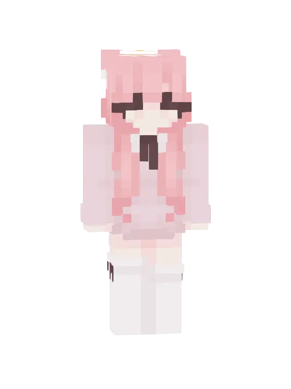 skin Różowa Niebieska Gwiazdka