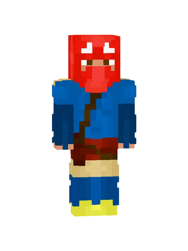 skin Czerwony Wojownik
