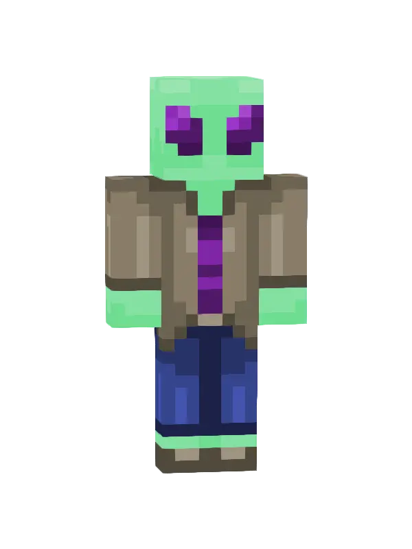 skin Obcy w miejskim stylu