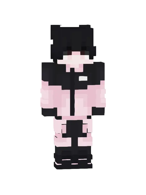 skin Czarny subtelny styl