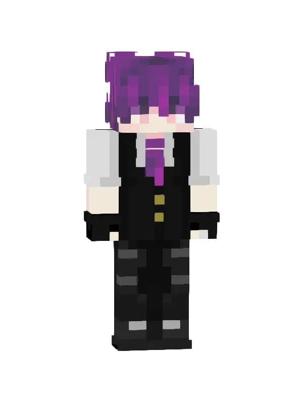 skin Fioletowy Elegancik