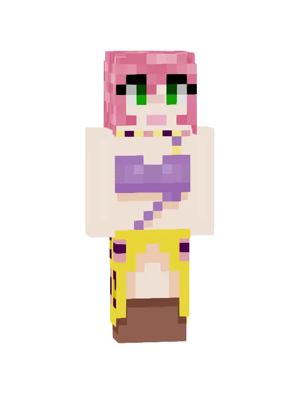 skin Różowa Wenchka