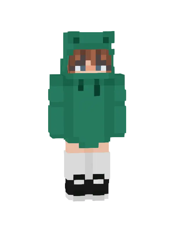 skin Zielony Kameleon