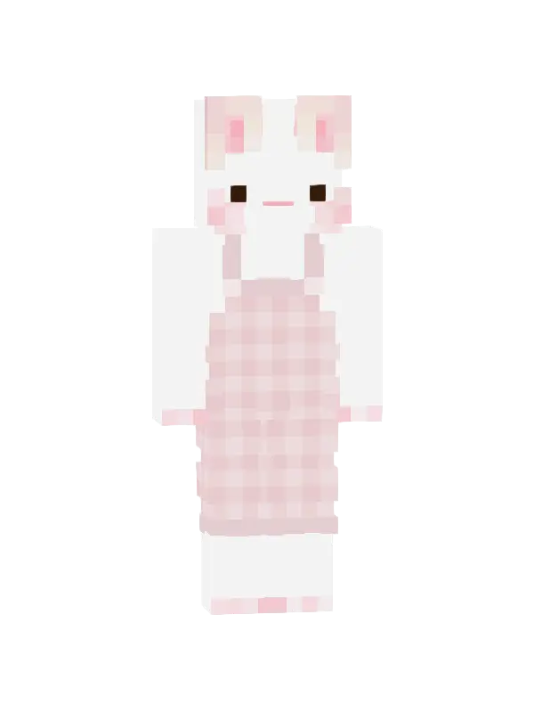 skin Różowa Królicza Kucharka