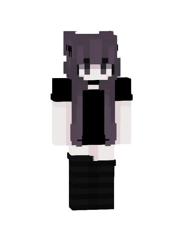 skin Ciemna nocna moda