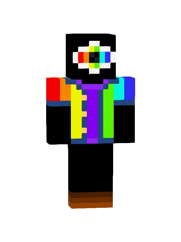 skin Tęczowy Szaman