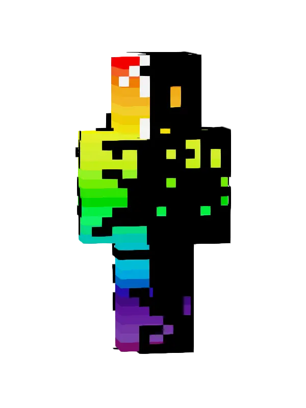 skin Tęczowy eksplorator