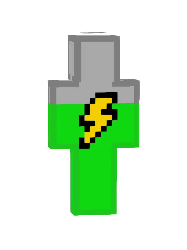 skin Zielony błyskawica