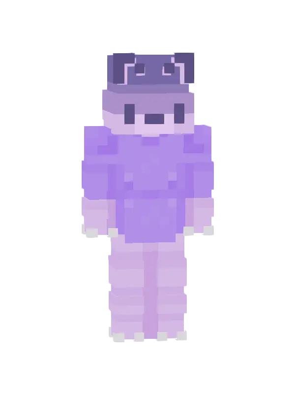 skin Fioletowy skorupiak