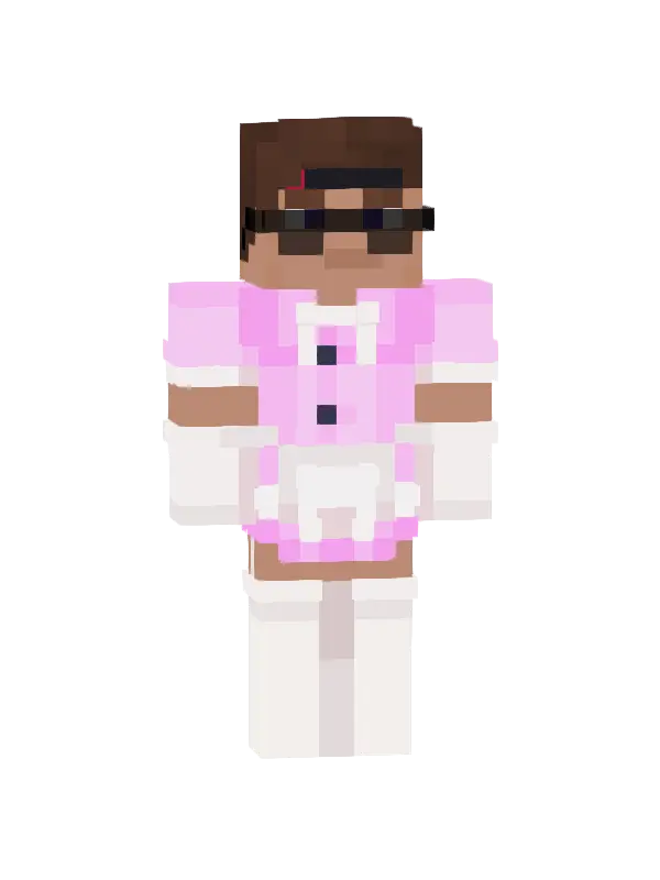 skin Różowy Stylizowany Król
