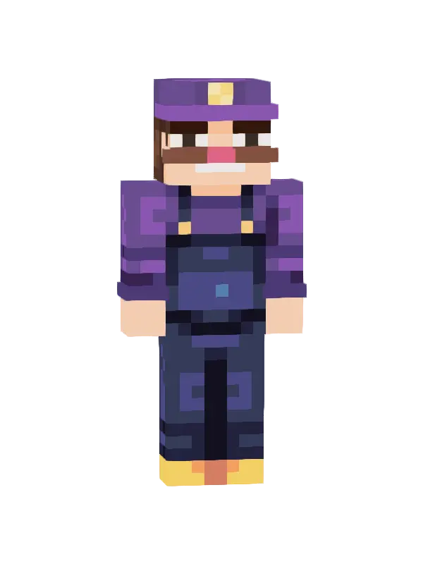 skin Fioletowy Pracownik Farma