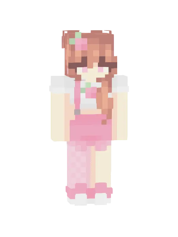 skin Różowy Słodki Styl