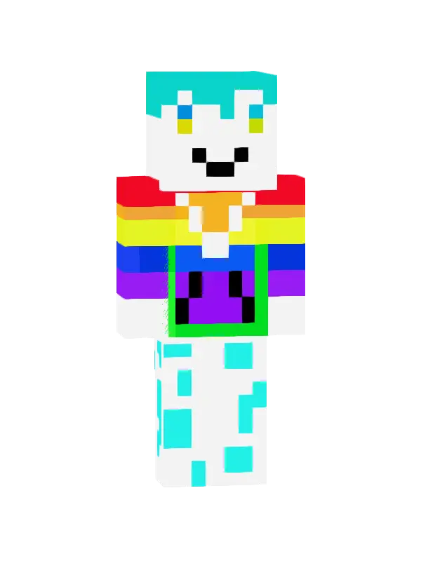 skin Tęczowy Minotaur