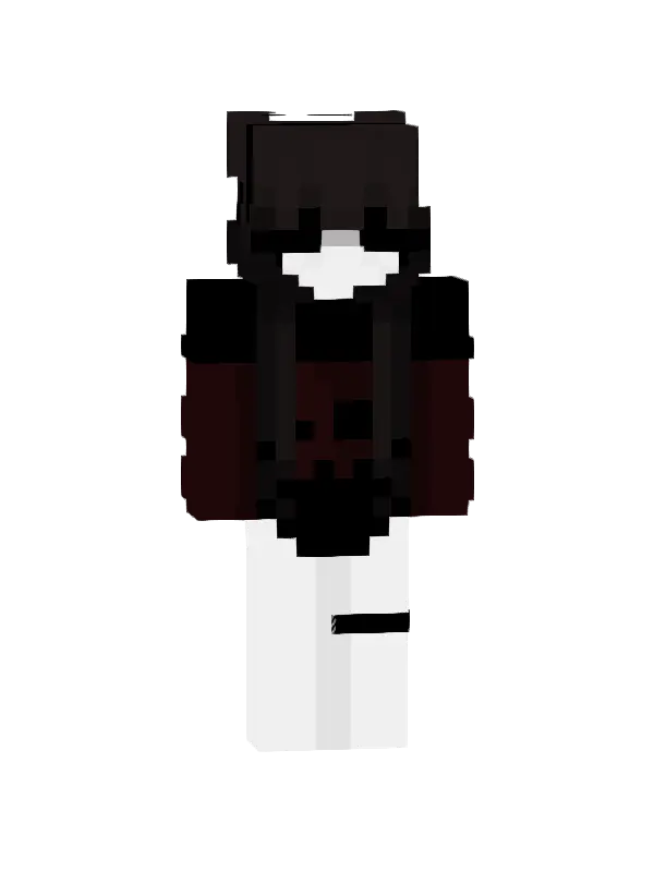 skin Ciemna enigmatyczna postać