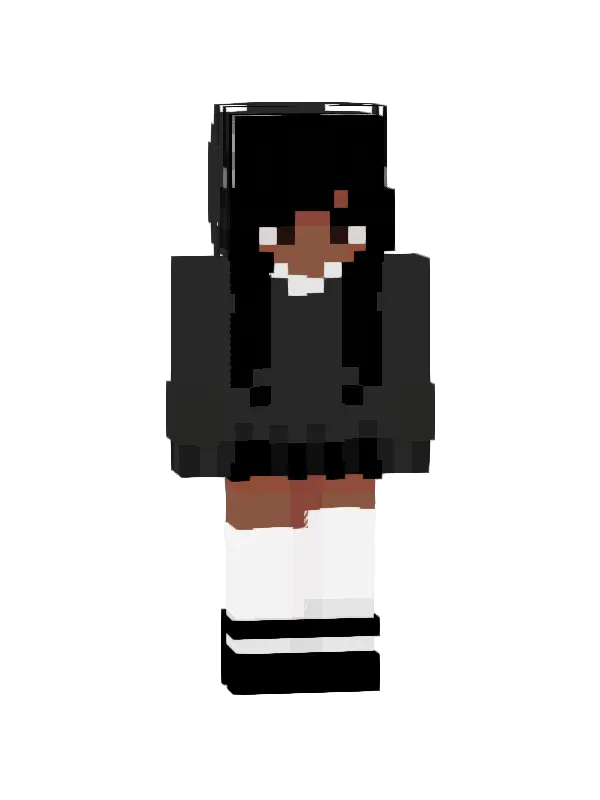 skin Mroczna Dziewczyna z Szkoły
