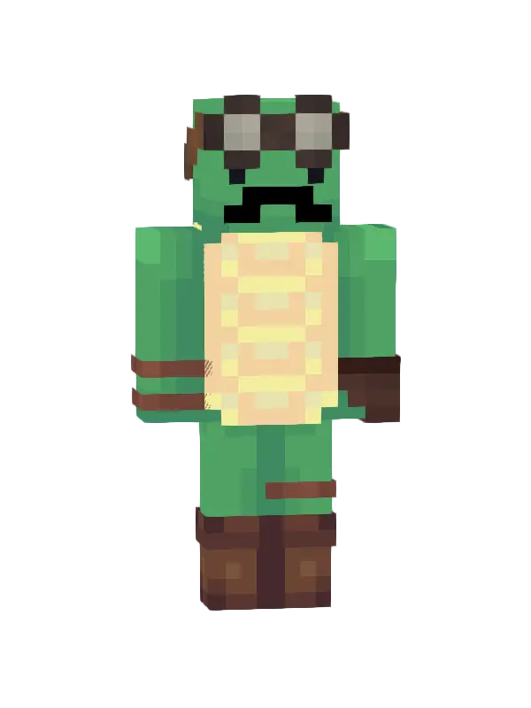 skin Zielony Wojownik Żółwiów