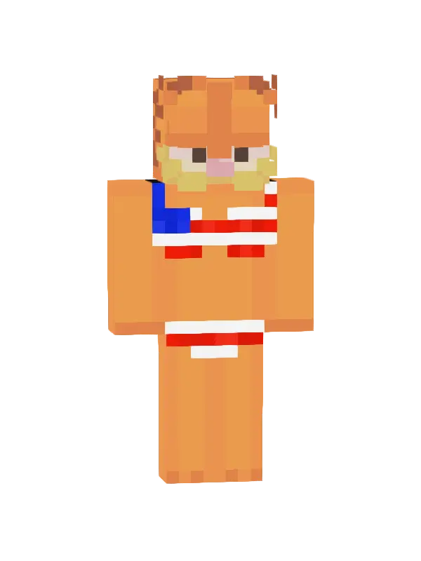 skin Lato z Garfieldem
