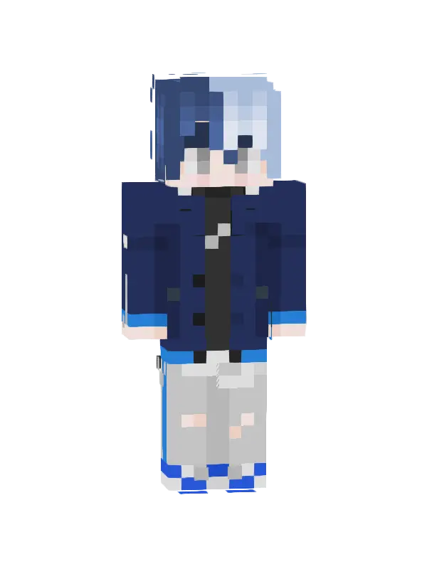 skin Morska Zimowa Stylizacja