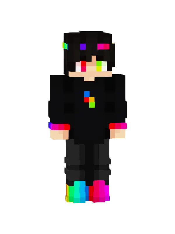 skin Tęczowy Wybryk