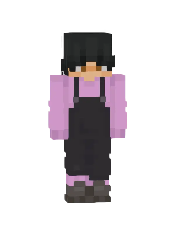 skin Różowy budowniczy