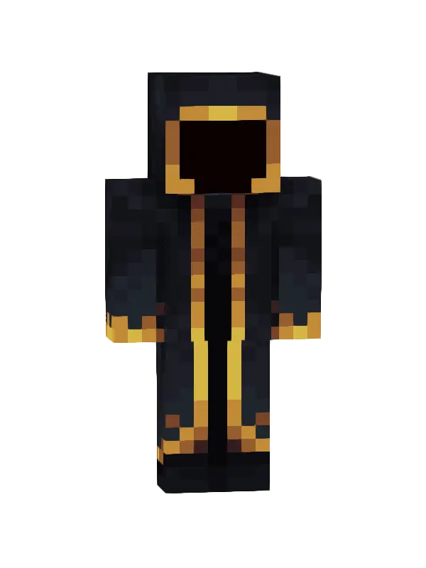 skin Czarny Mag Złotej Aury