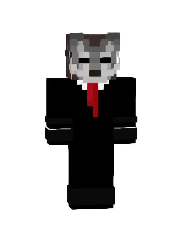 skin Wilczy Biznesmen